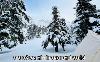 Aladağlar Milli Parkı Emli Vadisi Kış Kampı