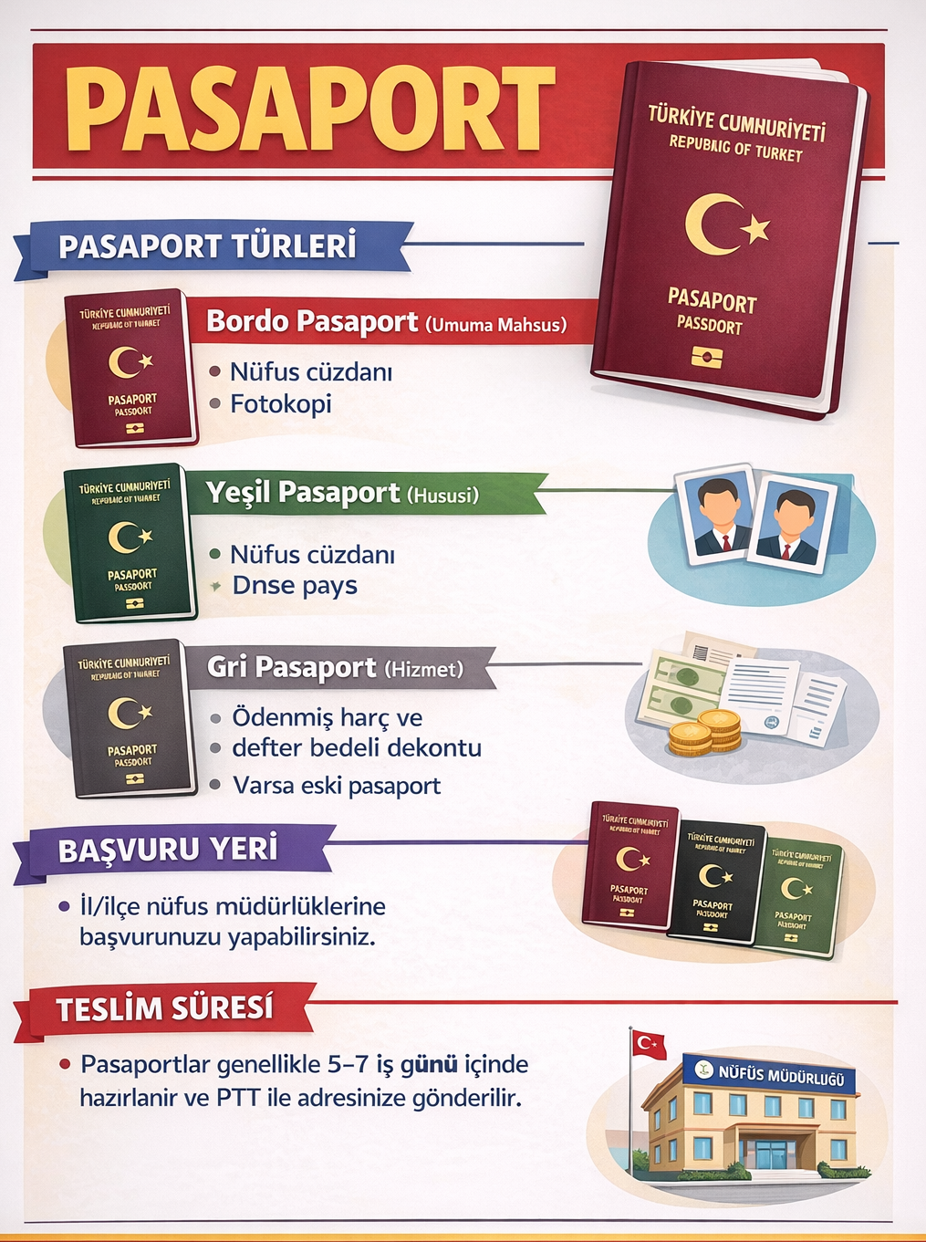 Pasaport Başvurusu Nasıl Yapılır