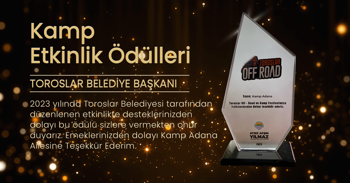 Toroslar Belediyesi Ödül’e Layık Görüldük