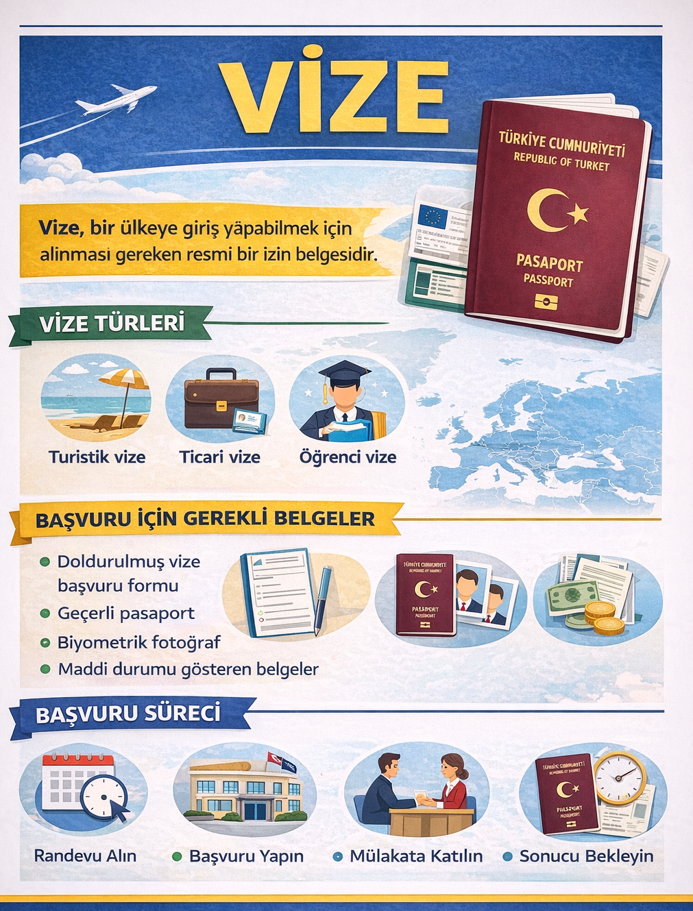 Vize Nasıl Alınır