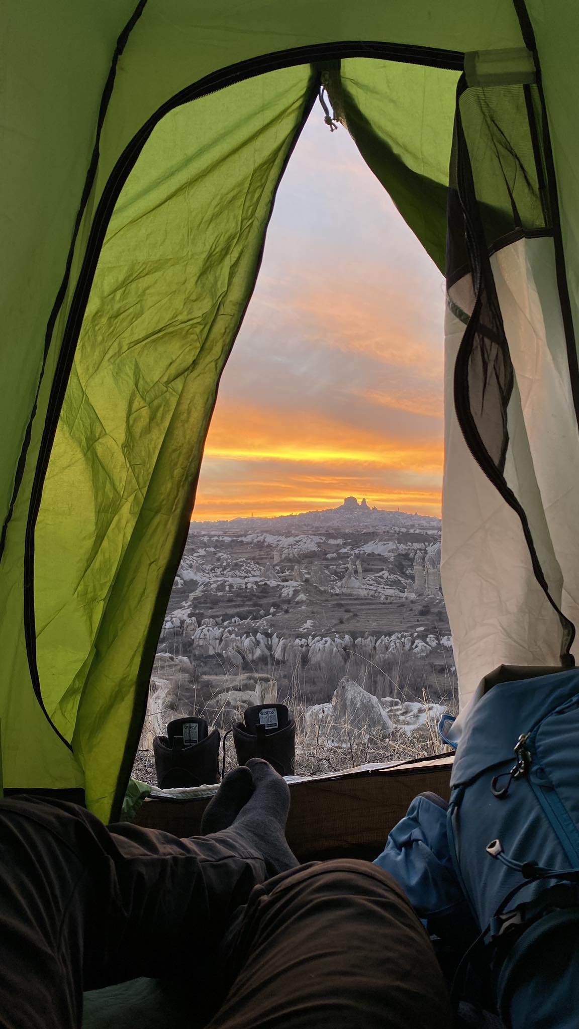 Yağmurda Kamp Yapmak